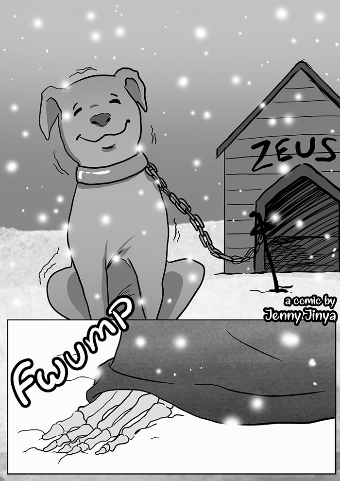 Artist Who Makes People Cry With Her Animal Comics Just Released A New Tragic One About A Freezing Dog