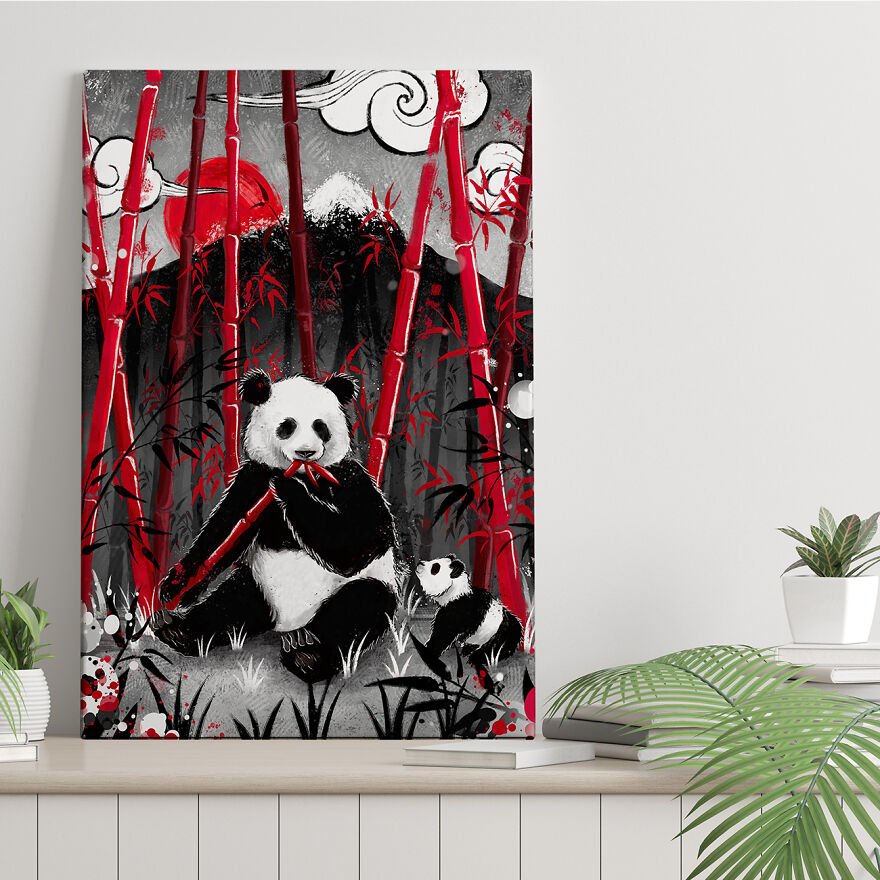 10 Japanese Illustration For An Asian Zen Home Decor