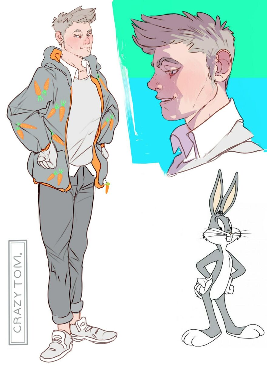 Bugs Bunny from Looney Tunes.