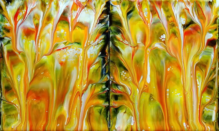 Double Dip ~ Simple Acrylic Pour Painting ~ Fluid Art For Beginners Double Dip ~ Simple Acrylic Pour Painting ~ Fluid Art For Beginners