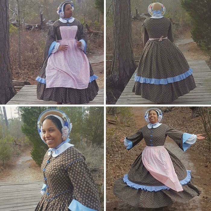 Made An Entire 1850's Outfit. Lots Of Work, But Totally Worth It!