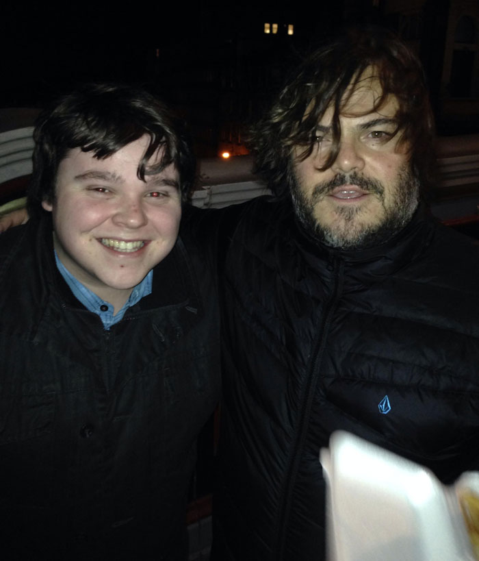 I Met Jack Black Tonight. He Looked Into My Eyes And Said 'It's Like Looking In A Young Mirror'