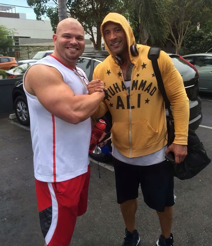 Met The Nicest Guy [Dwayne 'The Rock' Johnson] At Work Today