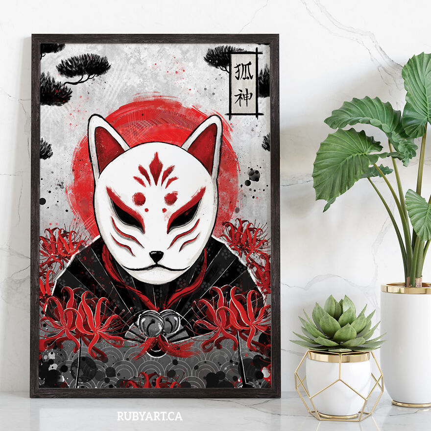 10 Japanese Illustration For An Asian Zen Home Decor
