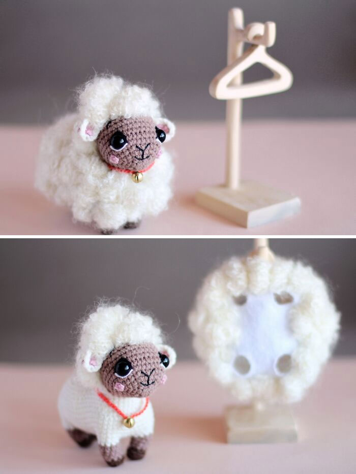 I'm Happy To Show You My New Sheep Design. I Don't Really Like To Make Clothes For Toys But This Fur Coat Had Been Made In One Breath, As The Sheep Itself