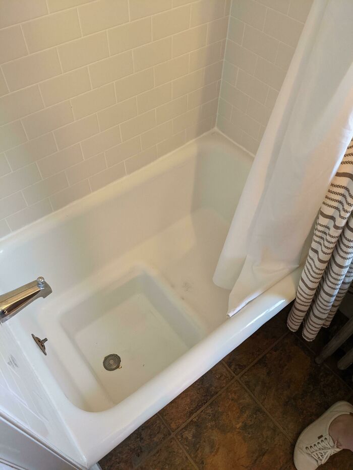 Full Tub With Deep Front Half. USA. Listing Calls It A Mailman Tub. Google Results In Rule 34