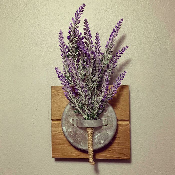 Upcycled An Old Candle Lid 