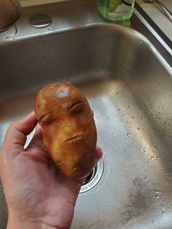 No creo que me pueda comer esta patata