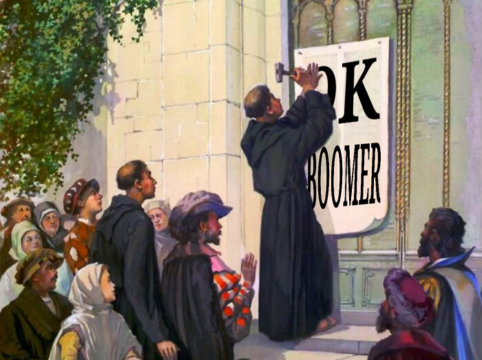Luther Shortened His 95 Theses Down To 1