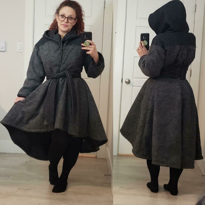 [mccall's M7727] Made Myself A Winter Coat To Survive The Canadian Winter! Nice And Warm