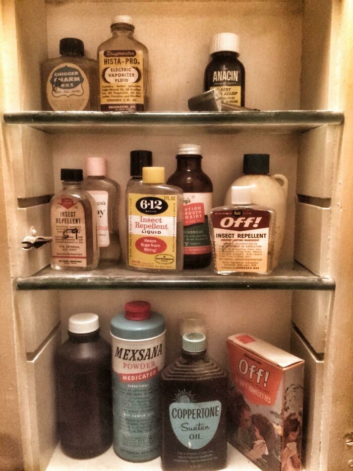 Medicine Cabinet In One Of My Grandmas Rarely Used Bathrooms