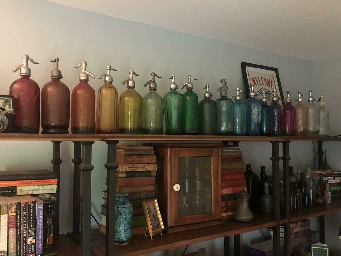 Mi colección de botellas de Seltzer