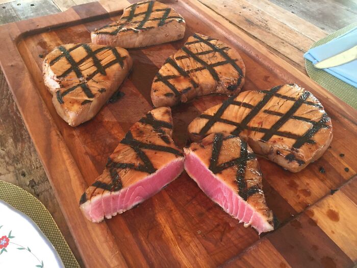 Homemade Seared Ahi Tuna Steaks