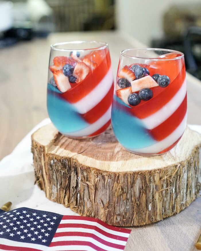 Homemade Independence Day Jello