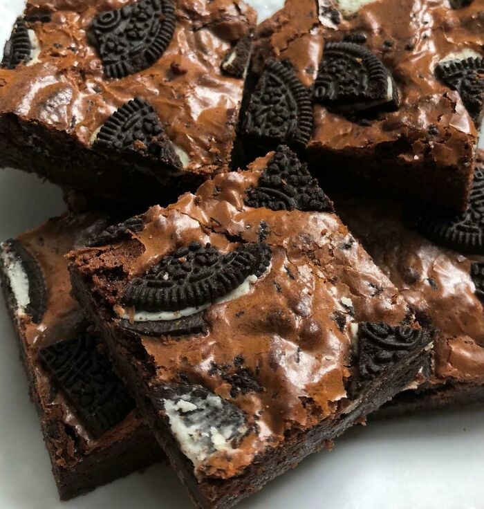 Homemade Oreo Brownies