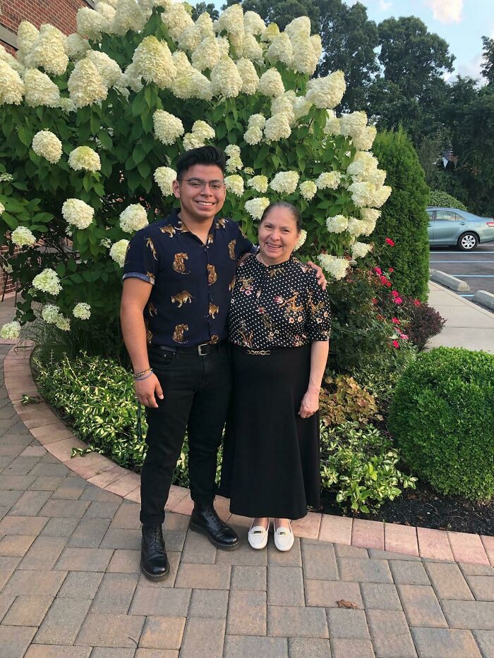 My Grandma Wanted A Picture Together Because We Accidentally Matched When Going Out For Dinner