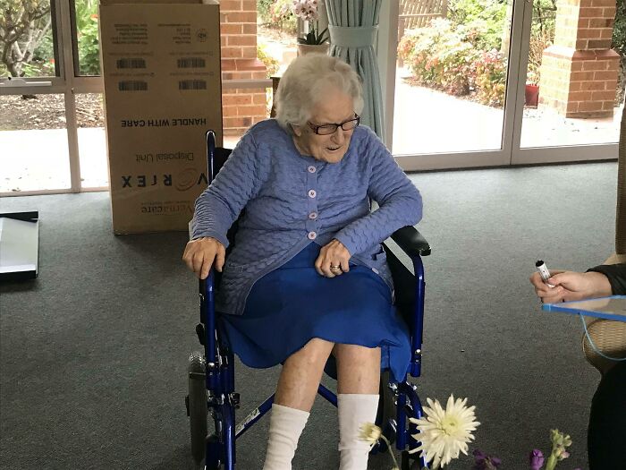 My Beautiful And Sweet Great Nanna Passed Away This Week. She Was 101. Whenever She Asked Someone Her Age And We Told Her, She Flat Out Didn’t Believe Us!