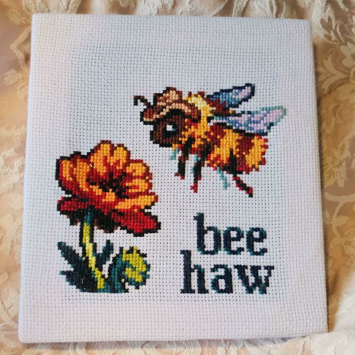 Just Finished My 1st Cross Stitch Project!