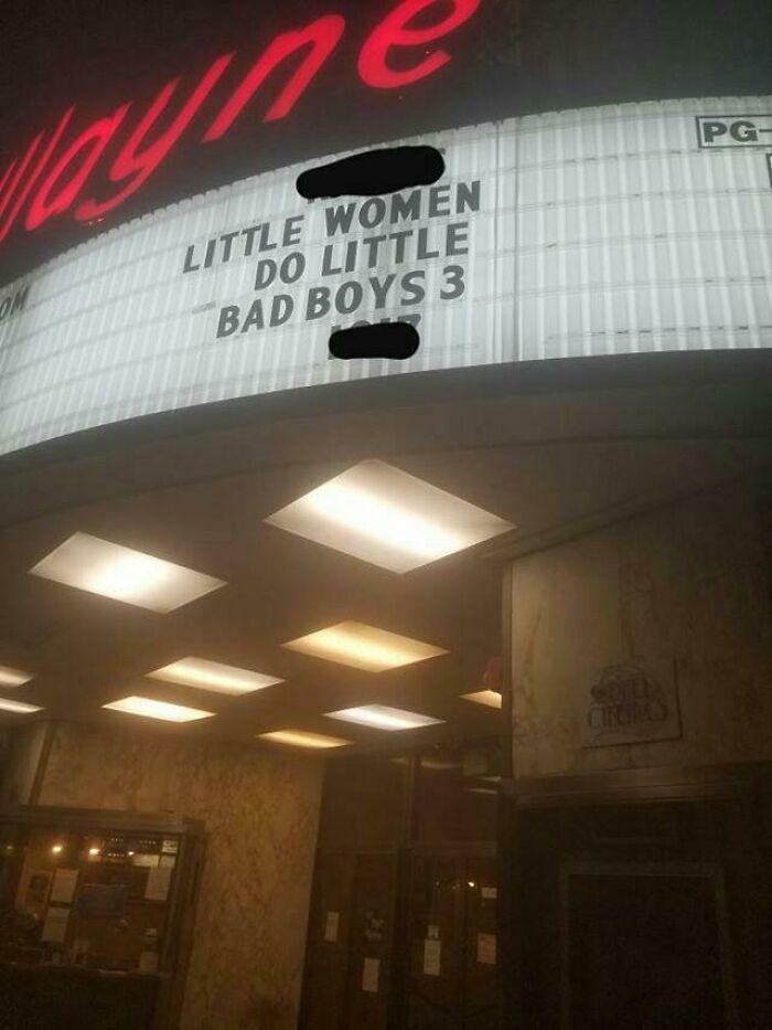 Movie Theater Marquee
