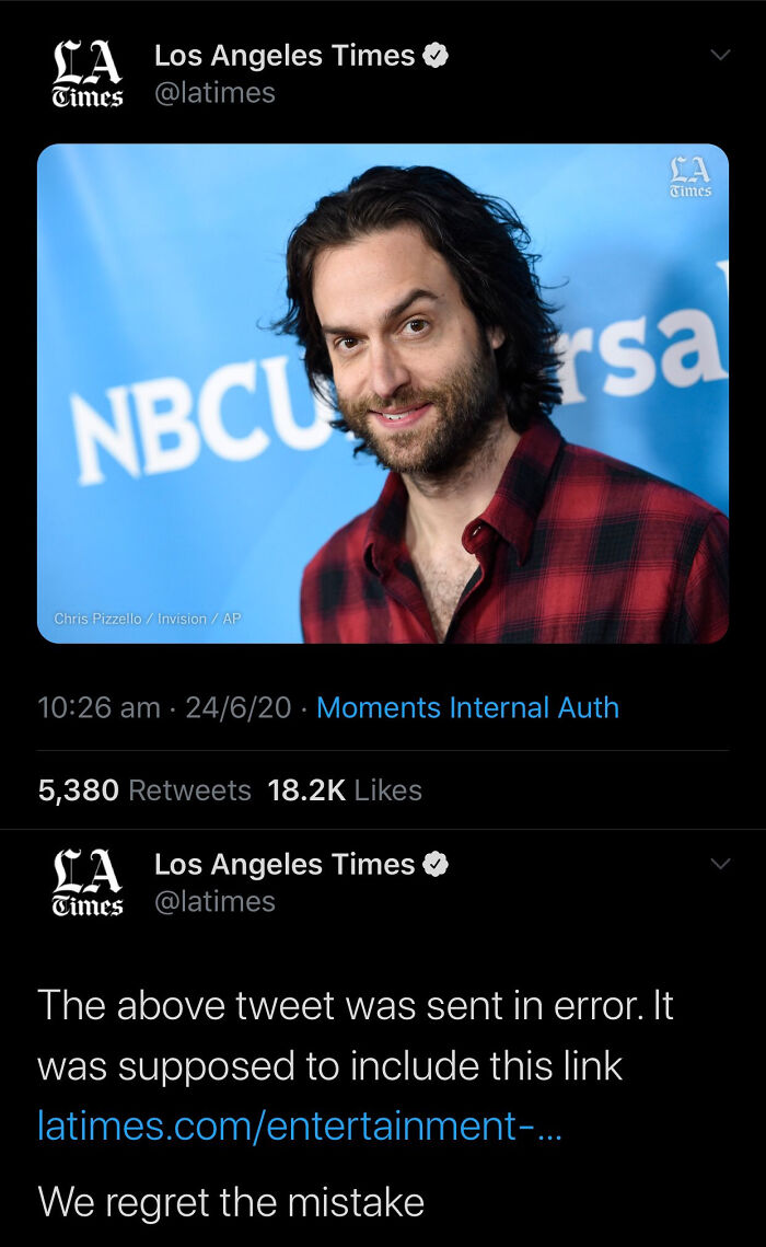 La Times Forgets To Link Article. Leaves Us With This...