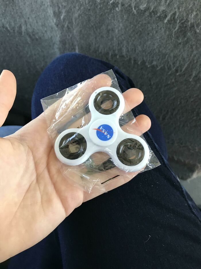 Went To Nasa For A School Trip Today, Was Given A “Prize” For My Response To A Question