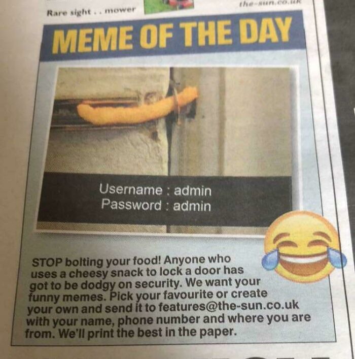 Spotted In The Sun Newspaper