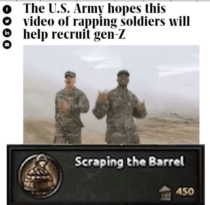 Wow Guys Let’s Join The Army!