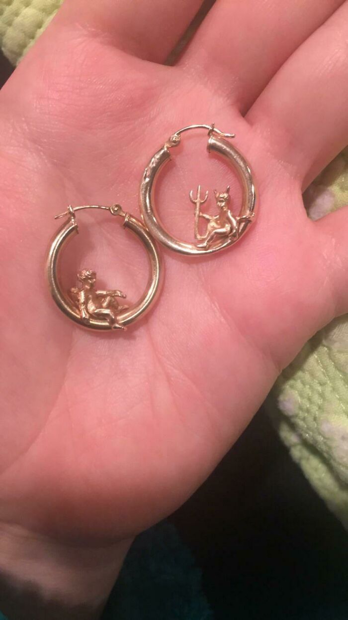 In Love With These These Gold Earrings!!