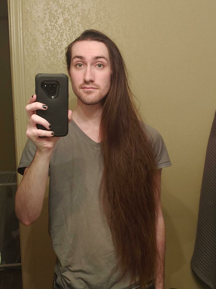 I Thought It Was Finally Time To Show Reddit My Long Luscious Locks