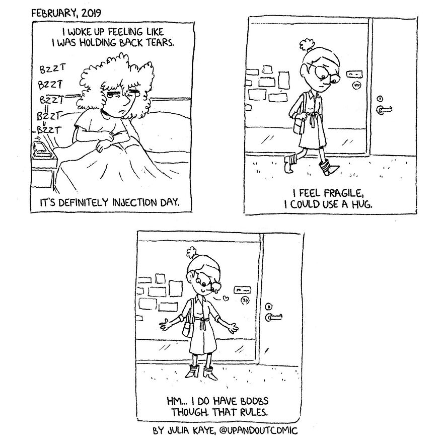 Cartoonist Illustrates Her Gender Transition So That People “Know They're Not Alone” (New Pics)