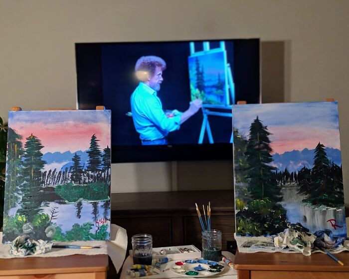 To Whoever Shared Wine And Painting Date Night Idea - Thank You!