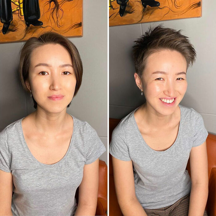 35 Women Who Dared To Get Their Hair Cut Short And Got Awesome Results Thanks To This Hairstylist (New Pics)