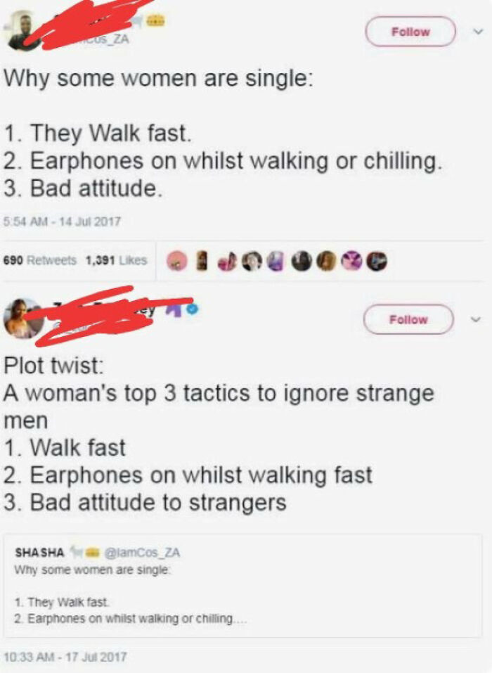 Thought This Belongs Here. (From Selfawarewolves... Men Are So Close, I Can't Decide If They're Ignorant On Purpose Or Genuinely Can't Grasp Basic Concepts)