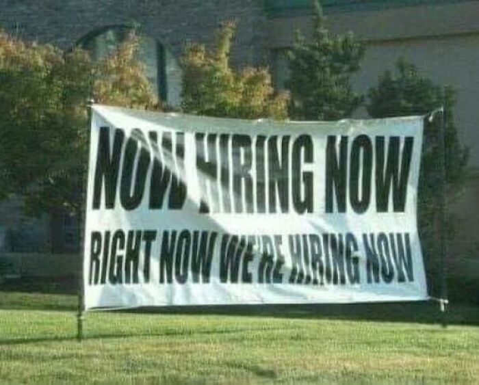 But When Are You Hiring?