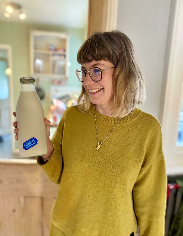 My Local Shop Just Introduced A Refillable Oat Milk Station - I’m Very Pleased