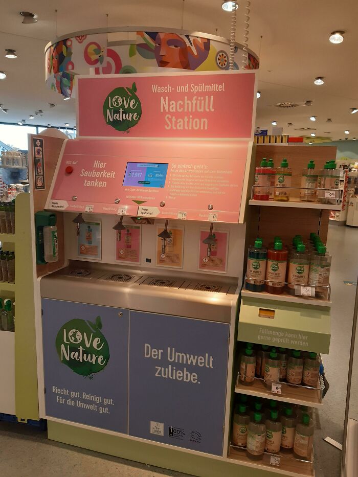 My Drugstore Just Got A Refill Station For Laundry And Dishwashing Detergent!
