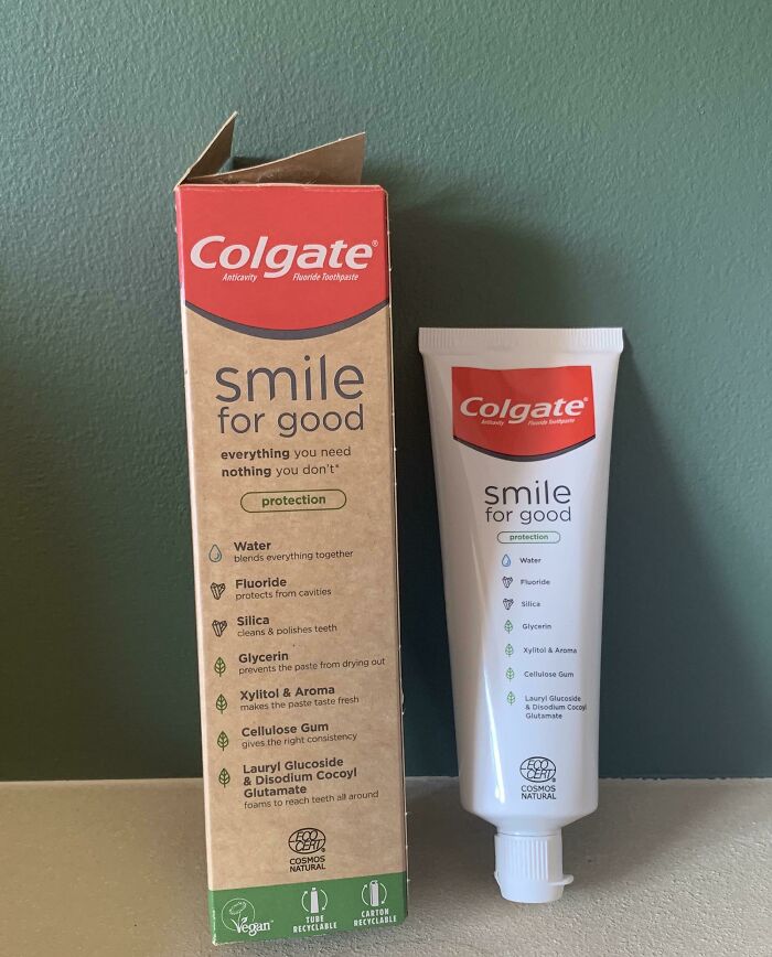 Colgate Have Released A Recyclable Toothpaste, Both Tube And Packaging! (UK)