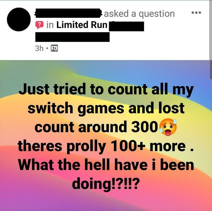 "Lost Count Around 300"