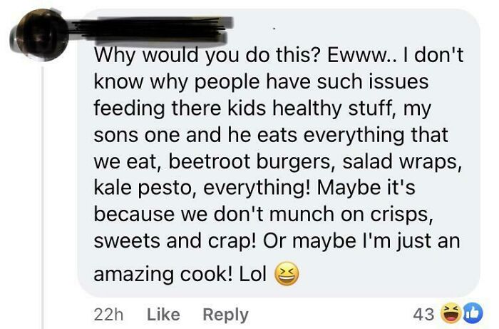Posted To An Article About A Kid Getting Food Poisoning