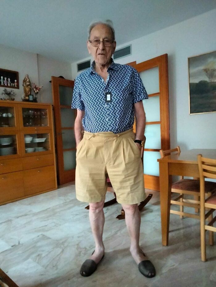 Rate The Drip Of My 86-Years-Old Teenager-Soul Grandfather