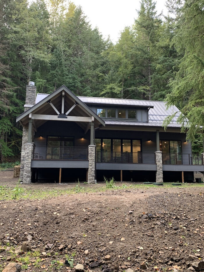 Just Got The Keys To Our Cabin (Wa State) After 2yr Construction!