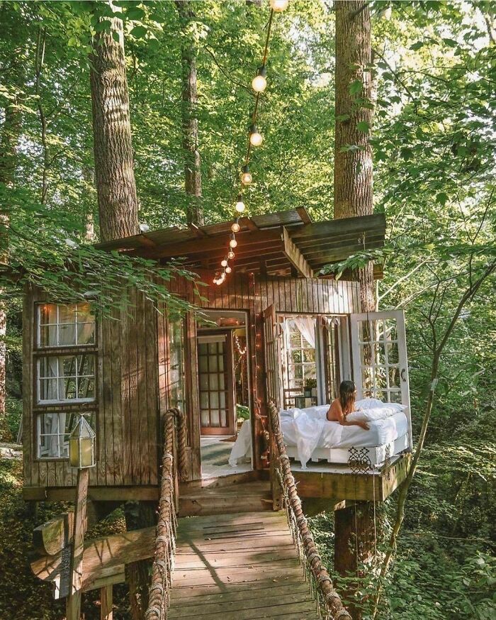 This Treehouse Cabin In Georgia