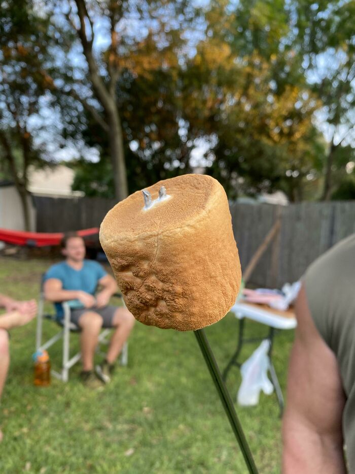 A Perfectly Cooked Marshmallow