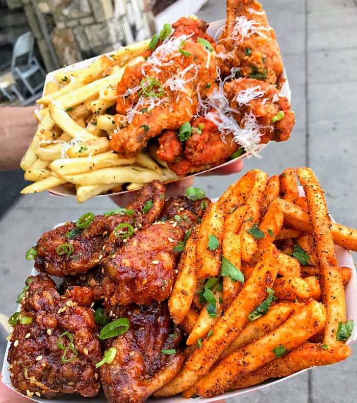 Wings And Fries