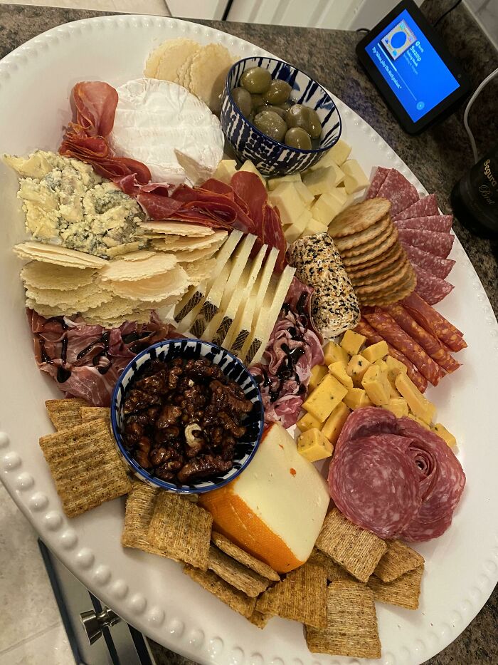 Today’s My Birthday, I Asked For A Cheese Board. Pretty Sure My Sister Nailed It