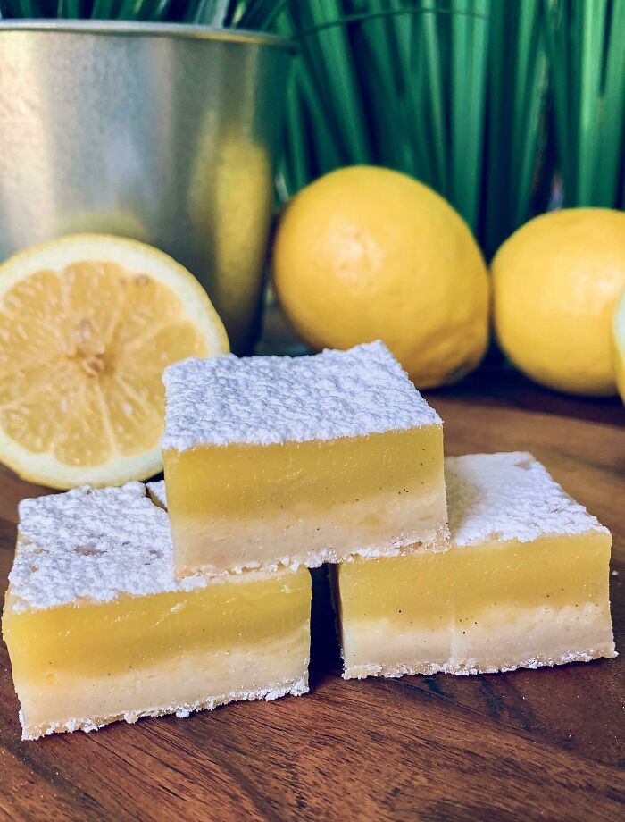 Found This Recipe On Reddit! I Own A Cottage Bake Shop And Sold 45 Orders Of These Lemon Bars In 2 Days! Best Lemon Bars I’ve Ever Had!