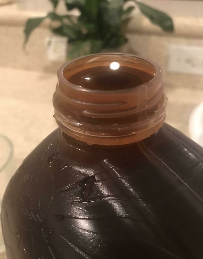 The Way My Gallon Of Tea Was Completely Filled