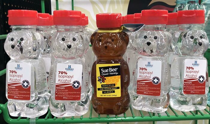 They Repurposed Honey Bottles