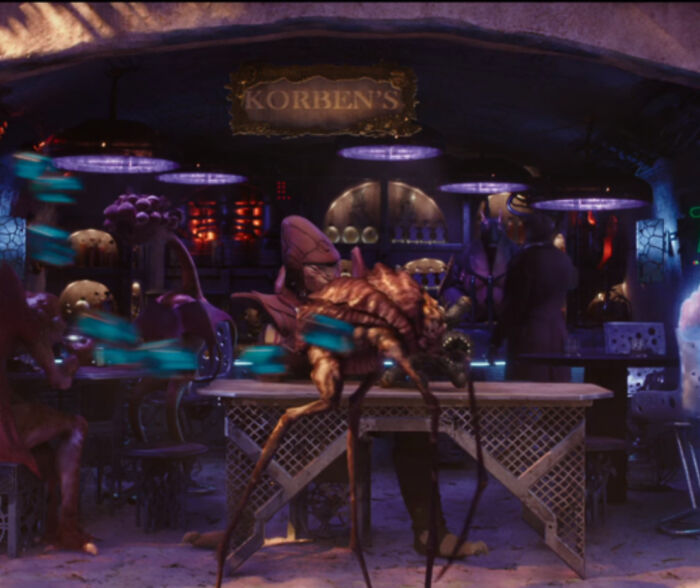 In Valerian And The City Of A Thousand Planets (2017), You Can See A Bar Named "Korben's". This Is A Reference To Korben Dallas, The Main Character Of The Fifth Element (1997). Both Movies Are Directed By Luc Besson