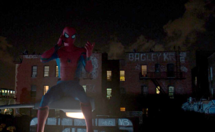 In Spider-Man: Homecoming (2017), You Can See The Name "Bagley" Behind Spider-Man. This Is A Reference To Comic Book Artist Mark Bagley, Who Worked On Amazing Spider-Man And Ultimate Spider-Man